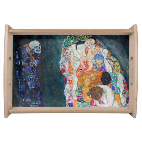 Gustav Klimt _ Death and Life Serving Tray