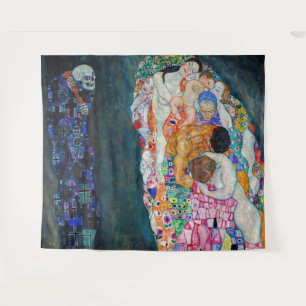 Gustav Klimt - Death and Life Tapestry