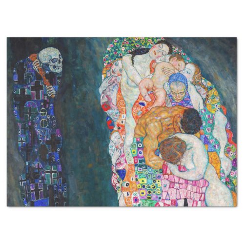 Gustav Klimt _ Death and Life Tissue Paper