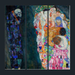 Gustav Klimt - Death and Life Triptych<br><div class="desc">Death and Life - Gustav Klimt,  Oil on Canvas,  1910-1915</div>