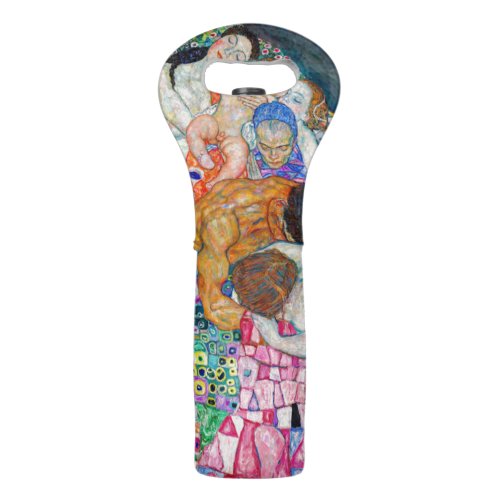 Gustav Klimt _ Death and Life Wine Bag