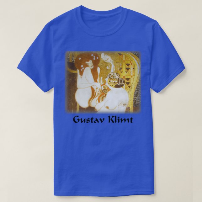 Gustav Klimt Debauchery Unchastity and Excess T-Shirt (Design Front)