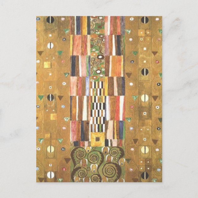 Gustav Klimt ~ Entwurf für den Wandfries Postcard (Front)