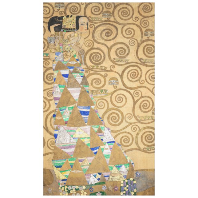 Gustav Klimt - Expectation, Stoclet Frieze Tablecloth (Front)