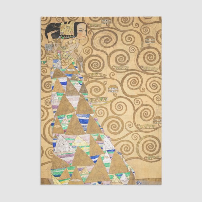 Gustav Klimt - Expectation, Stoclet Frieze Tissue Paper (Creator Uploaded)