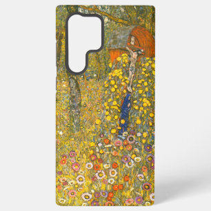Gustav Klimt Farm Garden with Crucifix Samsung Galaxy S22 Ultra Case