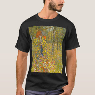 Gustav Klimt Farm Garden with Crucifix T-Shirt