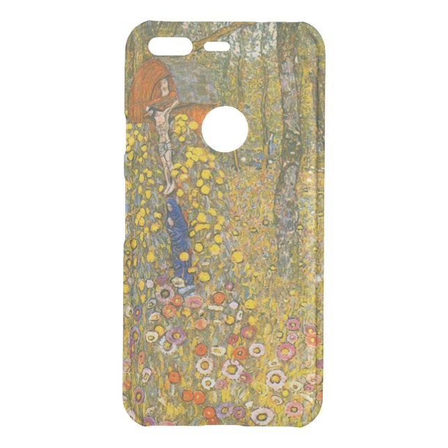 Gustav Klimt Farm Garden with Crucifix Uncommon Google Pixel Case (Back)
