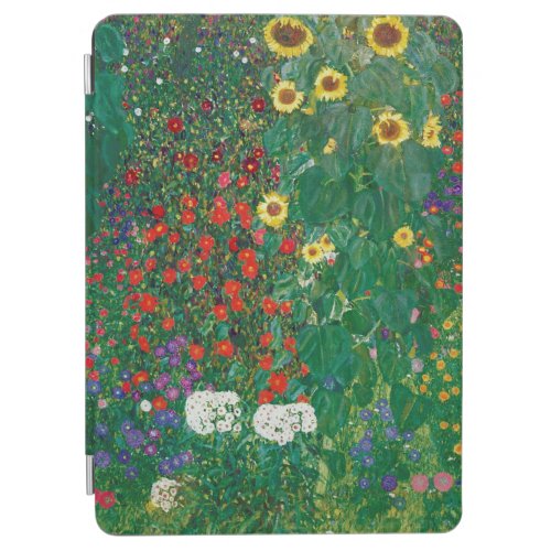 Gustav Klimt _ Farm Garden with Sunflowers iPad Air Cover