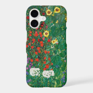 Gustav Klimt - Farm Garden with Sunflowers iPhone 17 Case