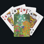 Gustav Klimt , “ Farmhouse garden ” Poker Cards<br><div class="desc">私はGustav Klimtが好きな人のためにこの製品を作りました。</div>