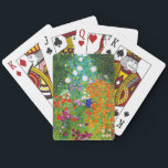 Gustav Klimt , “ Farmhouse garden ” Poker Cards<br><div class="desc">私はGustav Klimtが好きな人のためにこの製品を作りました。</div>