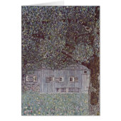 Gustav Klimt- Farmhouse in Upper Austria (Front)