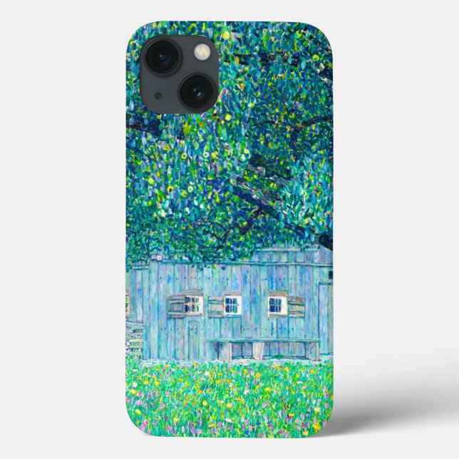 Gustav Klimt Farmhouse in Upper Austria Case-Mate iPhone Case (Back)
