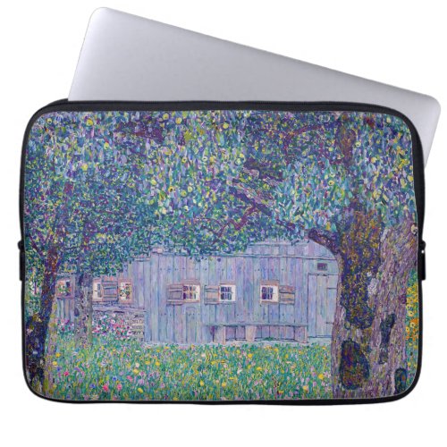 Gustav Klimt _ Farmhouse in Upper Austria Laptop Sleeve