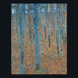 Gustav Klimt Fir Forest Tannenwald Red Trees Faux Canvas Print<br><div class="desc">Vintage Gustav Klimt Fir Forest - Art Nouveau Red Trees This beautiful vintage paintings of trees is by master artist Gustav Klimt. The painting, called Fir Forest I, or Tannenwald, shows us a beautiful landscape with Red Fir Trees, through a dense forest. Gustav Klimt captured the feeling of vibrance in...</div>