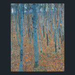 Gustav Klimt Fir Forest Tannenwald Red Trees Faux Canvas Print<br><div class="desc">Vintage Gustav Klimt Fir Forest - Art Nouveau Red Trees This beautiful vintage paintings of trees is by master artist Gustav Klimt. The painting, called Fir Forest I, or Tannenwald, shows us a beautiful landscape with Red Fir Trees, through a dense forest. Gustav Klimt captured the feeling of vibrance in...</div>