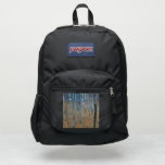 Gustav Klimt Fir Forest Tannenwald Red Trees JanSport Backpack<br><div class="desc">Vintage Gustav Klimt Fir Forest - Art Nouveau Red Trees This beautiful vintage paintings of trees is by master artist Gustav Klimt. The painting, called Fir Forest I, or Tannenwald, shows us a beautiful landscape with Red Fir Trees, through a dense forest. Gustav Klimt captured the feeling of vibrance in...</div>