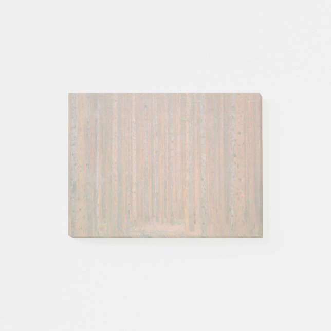 Gustav Klimt Fir Forest Tannenwald Red Trees Post-it Notes (Front)