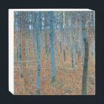 Gustav Klimt Fir Forest Tannenwald Red Trees Wooden Box Sign<br><div class="desc">Vintage Gustav Klimt Fir Forest - Art Nouveau Red Trees This beautiful vintage paintings of trees is by master artist Gustav Klimt. The painting, called Fir Forest I, or Tannenwald, shows us a beautiful landscape with Red Fir Trees, through a dense forest. Gustav Klimt captured the feeling of vibrance in...</div>