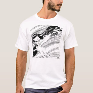 Gustav Klimt - Fish Blood Surreal Japanese Art T-Shirt