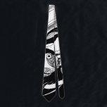 Gustav Klimt - Fish Blood Surreal Japanese Art Tie<br><div class="desc">Gustav Klimt - Fish Blood Surreal black and white image shows four women with long flowing hair swimming with a fish in an underwater ocean of ethereal dream state movement. Unlike similar stores, Art Lover's Cafe features classic, high resolution works of art that have been carefully restored, color-balanced & retouched...</div>