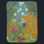 Gustav Klimt - Flower Garden Baby Blanket<br><div class="desc">Flower Garden - Gustav Klimt in 1905-1907</div>