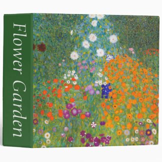 Gustav Klimt: Flower Garden Binder