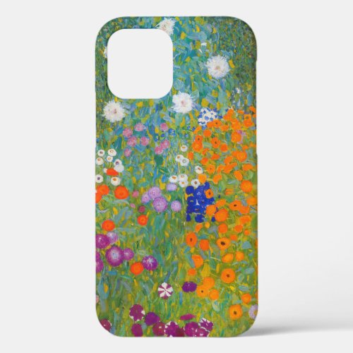 Gustav Klimt _ Flower Garden iPhone 12 Case