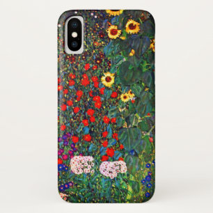 Gustav Klimt Flower Garden iPhone X Case