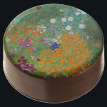 Gustav Klimt - Flower Garden Chocolate Covered Oreo<br><div class="desc">Flower Garden - Gustav Klimt in 1905-1907</div>