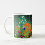 Gustav Klimt Flower Garden Coffee Mug<br><div class="desc">Coffee Mug featuring Gustav Klimt’s oil painting Flower Garden (1906). A beautiful garden of purple,  red,  white,  blue,  and orange flowers. A great gift for fans of Art Nouveau and Austrian art.</div>
