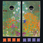 Gustav Klimt - Flower Garden Cornhole Set<br><div class="desc">Flower Garden - Gustav Klimt in 1905-1907</div>