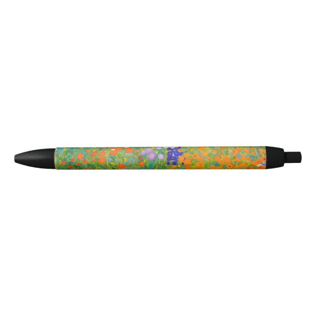 Gustav Klimt Flower Garden Cottage Art Nouveau Pen (Front)