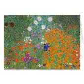 Gustav Klimt Flower Garden Cottage Nature (Front Horizontal)