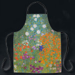 Gustav Klimt Flower Garden Cottage Nature Apron<br><div class="desc">A beautiful garden painting - this is a classic painting by Gustav Klimt,  called Cottage Garden,  or Bauergarten,  1907,  which is a close up of a flower garden,  a colorful floral painting.</div>
