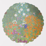 Gustav Klimt Flower Garden Cottage Nature Balloon<br><div class="desc">A beautiful garden painting - this is a classic painting by Gustav Klimt,  called Cottage Garden,  or Bauergarten,  1907,  which is a close up of a flower garden,  a colorful floral painting.</div>