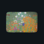 Gustav Klimt Flower Garden Cottage Nature Bath Mat<br><div class="desc">A beautiful garden painting - this is a classic painting by Gustav Klimt,  called Cottage Garden,  or Bauergarten,  1907,  which is a close up of a flower garden,  a colorful floral painting.</div>