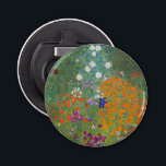 Gustav Klimt Flower Garden Cottage Nature Bottle Opener<br><div class="desc">A beautiful garden painting - this is a classic painting by Gustav Klimt,  called Cottage Garden,  or Bauergarten,  1907,  which is a close up of a flower garden,  a colorful floral painting.</div>
