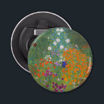 Gustav Klimt Flower Garden Cottage Nature Bottle Opener<br><div class="desc">A beautiful garden painting - this is a classic painting by Gustav Klimt,  called Cottage Garden,  or Bauergarten,  1907,  which is a close up of a flower garden,  a colorful floral painting.</div>