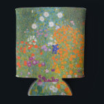 Gustav Klimt Flower Garden Cottage Nature Can Cooler<br><div class="desc">A beautiful garden painting - this is a classic painting by Gustav Klimt,  called Cottage Garden,  or Bauergarten,  1907,  which is a close up of a flower garden,  a colorful floral painting.</div>