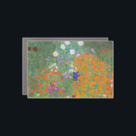 Gustav Klimt Flower Garden Cottage Nature Car Magnet<br><div class="desc">A beautiful garden painting - this is a classic painting by Gustav Klimt,  called Cottage Garden,  or Bauergarten,  1907,  which is a close up of a flower garden,  a colorful floral painting.</div>
