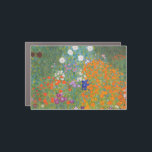 Gustav Klimt Flower Garden Cottage Nature Car Magnet<br><div class="desc">A beautiful garden painting - this is a classic painting by Gustav Klimt,  called Cottage Garden,  or Bauergarten,  1907,  which is a close up of a flower garden,  a colorful floral painting.</div>