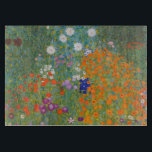 Gustav Klimt Flower Garden Cottage Nature Cutting Board<br><div class="desc">A beautiful garden painting - this is a classic painting by Gustav Klimt,  called Cottage Garden,  or Bauergarten,  1907,  which is a close up of a flower garden,  a colorful floral painting.</div>