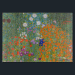 Gustav Klimt Flower Garden Cottage Nature Cutting Board<br><div class="desc">A beautiful garden painting - this is a classic painting by Gustav Klimt,  called Cottage Garden,  or Bauergarten,  1907,  which is a close up of a flower garden,  a colorful floral painting.</div>