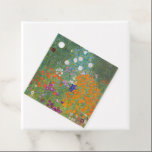 Gustav Klimt Flower Garden Cottage Nature Favor Tags<br><div class="desc">A beautiful garden painting - this is a classic painting by Gustav Klimt,  called Cottage Garden,  or Bauergarten,  1907,  which is a close up of a flower garden,  a colorful floral painting.</div>
