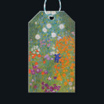 Gustav Klimt Flower Garden Cottage Nature Gift Tags<br><div class="desc">A beautiful garden painting - this is a classic painting by Gustav Klimt,  called Cottage Garden,  or Bauergarten,  1907,  which is a close up of a flower garden,  a colorful floral painting.</div>