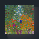 Gustav Klimt Flower Garden Cottage Nature Paperweight<br><div class="desc">A beautiful garden painting - this is a classic painting by Gustav Klimt,  called Cottage Garden,  or Bauergarten,  1907,  which is a close up of a flower garden,  a colorful floral painting.</div>