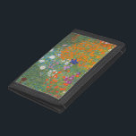 Gustav Klimt Flower Garden Cottage Nature Trifold Wallet<br><div class="desc">A beautiful garden painting - this is a classic painting by Gustav Klimt,  called Cottage Garden,  or Bauergarten,  1907,  which is a close up of a flower garden,  a colorful floral painting.</div>