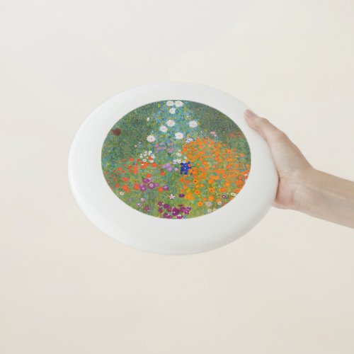 Gustav Klimt Flower Garden Cottage Nature Wham_O Frisbee